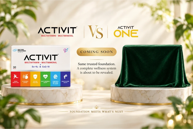 ACTIVIT Multivitamin vs ACTIVIT ONE: What’s Changed?