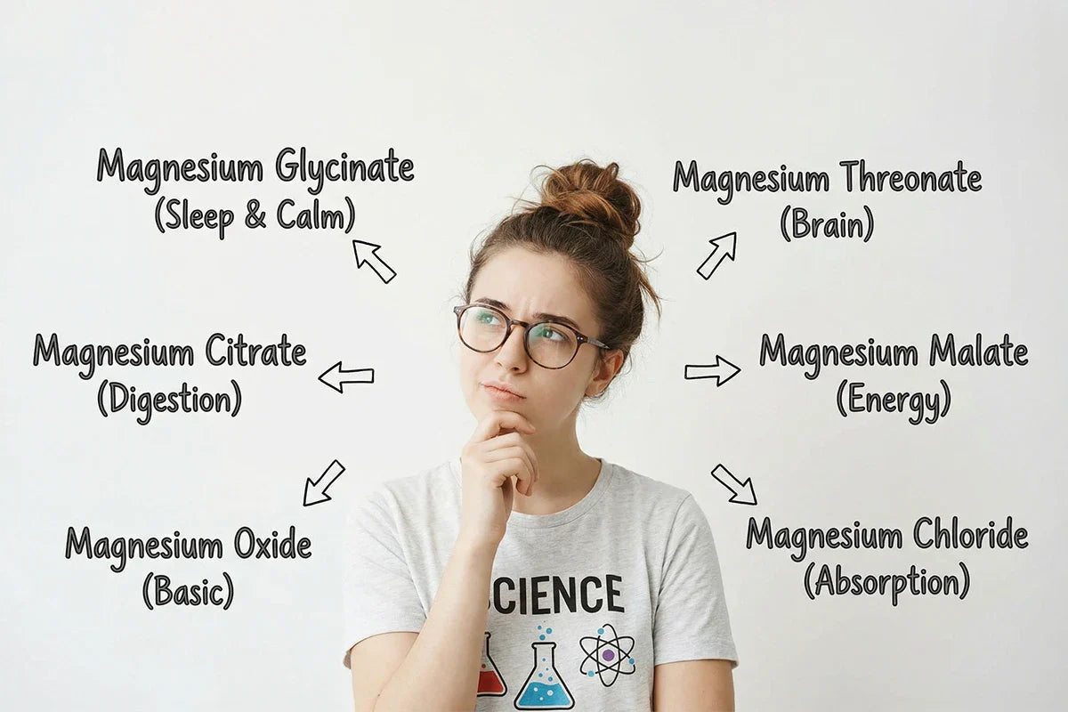 Different Types of Magnesium Explained: Which One Is Right ?