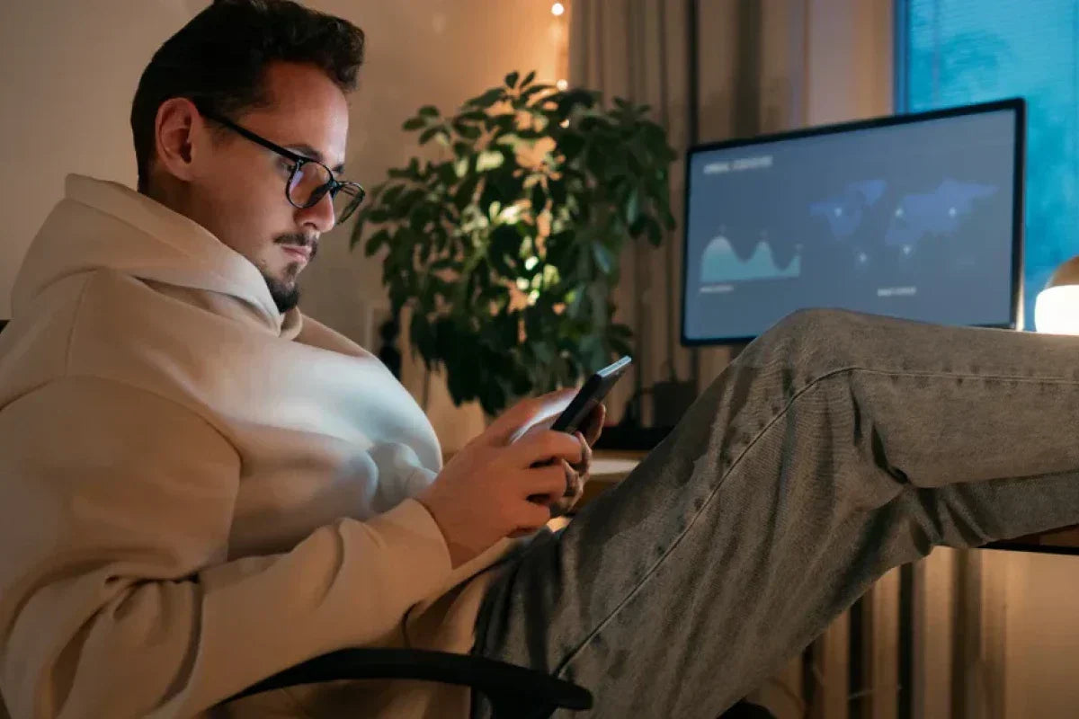 How Stress and Screen Time Affect Men’s Hormones and Energy