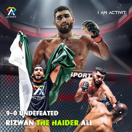 Rizwan Ali  Undefeated MMA Athlete