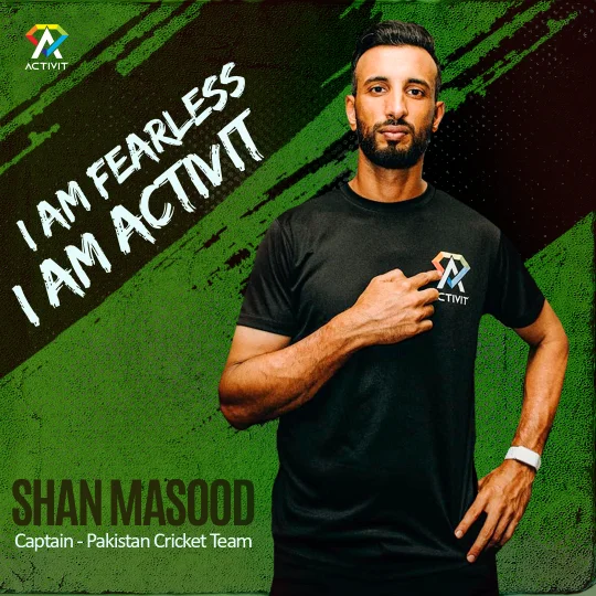 Shan Masood X ACTIVIT